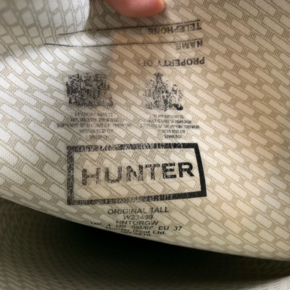 Hunter Classic Tall Navy Boots - Picture 7 of 7